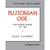 Plutonian Ode: And Other Poems 1977-1980 - Paperback