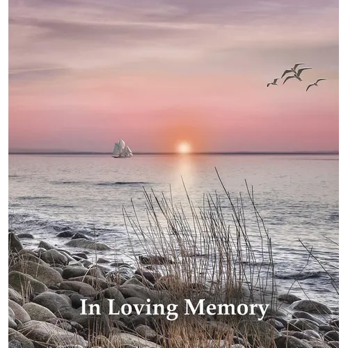 Funeral Guest Book, "In Loving Memory", Memorial Guest Book, Condolence Book, Remembrance Book for Funerals or Wake, Memorial Service Guest Book: HARD - Hardcover