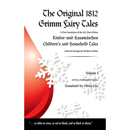 The Original Grimm KHM 1812 - Hardcover