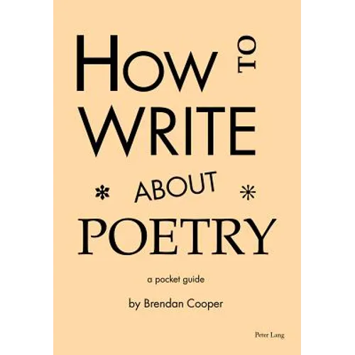 How to Write About Poetry: A Pocket Guide - Paperback