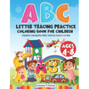 ABC Letter Tracing Practice Coloring Book for Children Ages 4 - 8: Alphabet Learning Fun Skills, with Pen Control, for Kids - Paperback