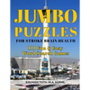 Jumbo Puzzles for Stroke Brain Health: 111 Fun & Easy Word Search Games - Paperback