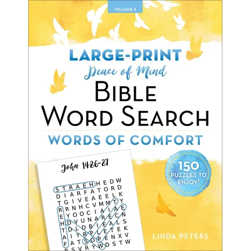 Peace of Mind Bible Word Search: Words of Comfort - Paperback