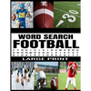 Word Search Football: Fun and Challenging Football Themed Puzzles - Extra Large Print - Full Page Puzzles - 78 Exciting Puzzles - Makes a Gr - Paperback