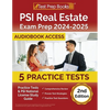 PSI Real Estate Exam Prep 2024-2025: 5 Practice Tests and PSI National License Study Guide [Audiobook Access] - Paperback