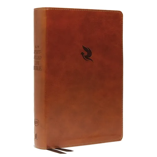 Kjv, Spirit-Filled Life Bible, Third Edition, Leathersoft, Brown, Red Letter Edition, Comfort Print: Kingdom Equipping Through the Power of the Word - Imitation Leather