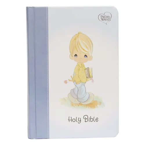Nkjv, Precious Moments Small Hands Bible, Blue, Hardcover, Comfort Print: Holy Bible, New King James Version - Hardcover