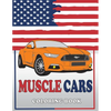 Muscle Cars Coloring Book: American Muscle Cars Coloring Book, Classic, Modern Cars, For Adult and Kids - Paperback