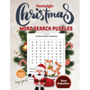 Nostalgic christmas word search puzzles large print for Adults Volume10: 254 large print christmas word search puzzles book Find 2000 different words - Paperback