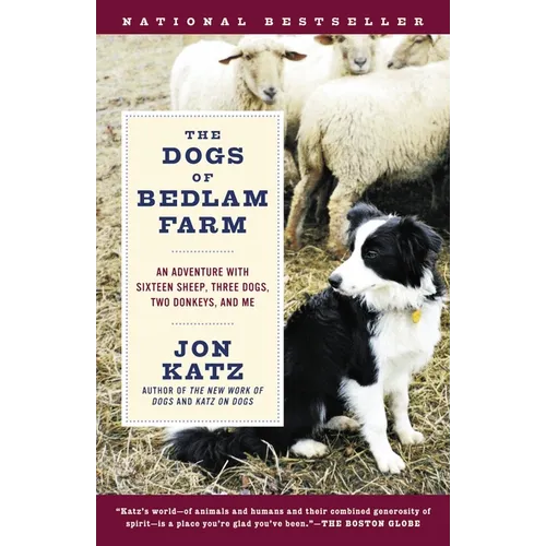 The Dogs of Bedlam Farm: An Adventure with Sixteen Sheep, Three Dogs, Two Donkeys, and Me - Paperback