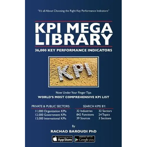 KPI Mega Library: 36,000 Key Performance Indicators - Paperback