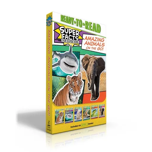 Amazing Animals on the Go! (Boxed Set): Tigers Can't Purr!; Sharks Can't Smile!; Polar Bear Fur Isn't White!; Alligators and Crocodiles Can't Chew!; S - Paperback