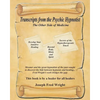 Transcripts from the Psychic Hypnotist: The Other Side of Medicine - Paperback