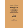 Stephen F. Austin's Register of Families, from the Originals in the General Land Office, Austin, Texas - Paperback