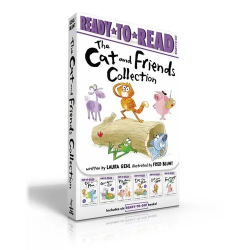 The Cat and Friends Collection (Boxed Set): Cat Has a Plan; Goat Wants to Eat; Pig Makes Art; Dog Can Hide; Cat Sees Snow; Frog Can Hop - Paperback