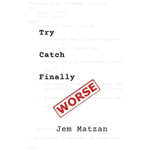 Try Catch Finally - Hardcover