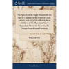 The Speech, of the Right Honourable the Earl of Chatham, in the House of Lords, January 20th, 1775. On a Motion for an Address to His Majesty, to Give - Hardcover