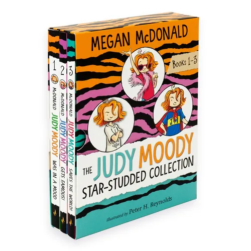 The Judy Moody Star-Studded Collection: Books 1-3 (Box Set of Three Illustrated Chapter Books for Young Readers) - Paperback
