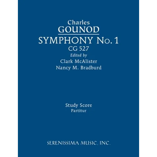 Symphony No.1, CG 527: Study score - Paperback
