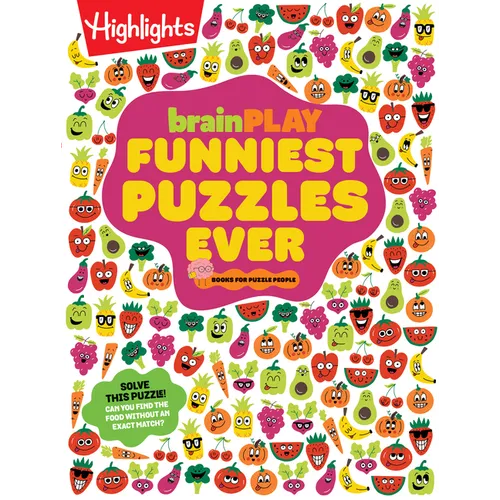 Brainplay Funniest Puzzles Ever: Over 200 Super Silly Brain Games, Wacky Activities and Hilarious Puzzles, Funny Gift for Kids Ages 7 and Up - Paperback