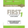Cambridge English First 1 for Revised Exam from 2015 Student's Book Without Answers: Authentic Examination Papers from Cambridge English Language Asse - Paperback