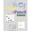 Paper & Pencil Games: Paper & Pencil Games: 2 Player Activity Book - Tic-Tac-Toe, Dots and Boxes - Noughts And Crosses (X and O) - Hangman - - Paperback