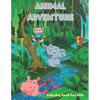 Animal Adventure - Coloring Book for Kids: 100 Amazing Coloring Pages for Boys & Girls - Paperback