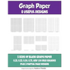 Graph Paper: 8 Useful Designs - Paperback