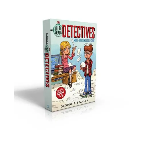 The Third-Grade Detectives Mind-Boggling Collection (Boxed Set): The Clue of the Left-Handed Envelope; The Puzzle of the Pretty Pink Handkerchief; The - Paperback