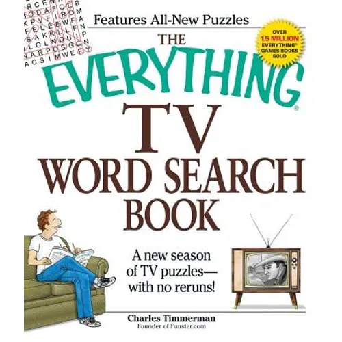 The Everything TV Word Search Book: A New Season of TV Puzzles - With No Reruns! - Paperback