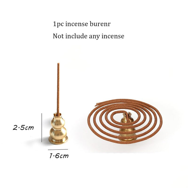 T 48pcs/Box Natural Coil Incense Aromatherapy Fragrance Indoors Indian Buddhist Sandalwood Incense Without Censer - Webster.direct