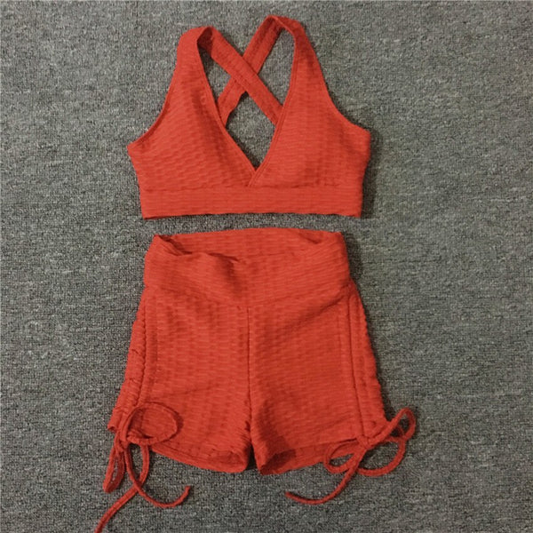2pcs Yoga Sets Woman Sportswear