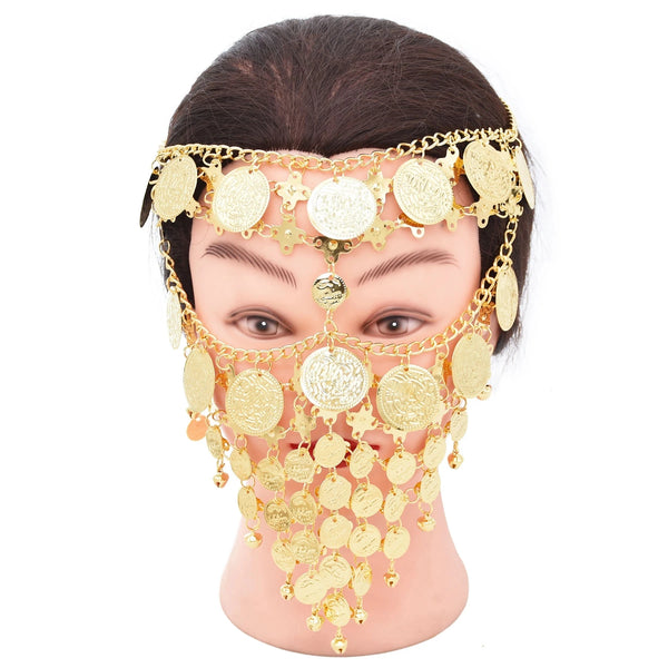 Coin Bell Masquerade Mask