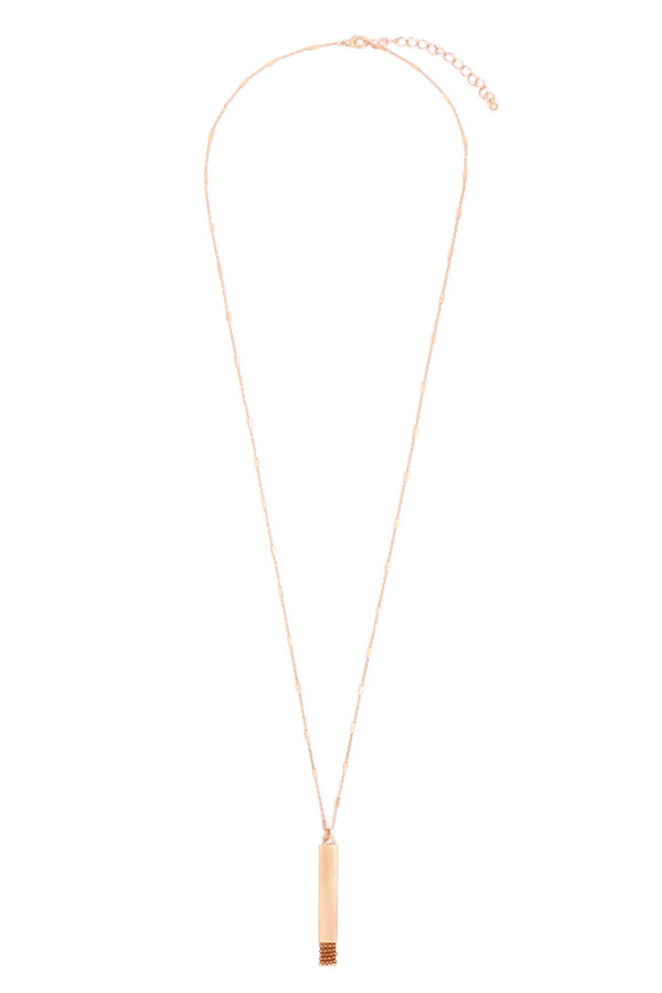 Bar Pendant Necklace