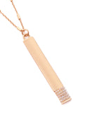 Bar Pendant Necklace