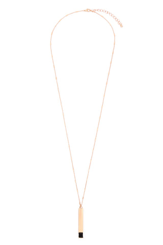 Bar Pendant Necklace