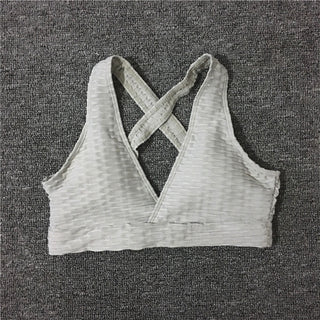 Buy cb106-grey-bra 2pcs Yoga Sets Woman Sportswear