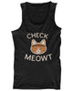 Cute Cat Design Tank Top – Chek Meowt - Cute Gym Clothes, Workout Shirts