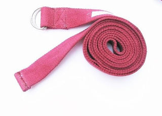 Buy burgundy OMSutra Yoga Strap - D Ring 10'