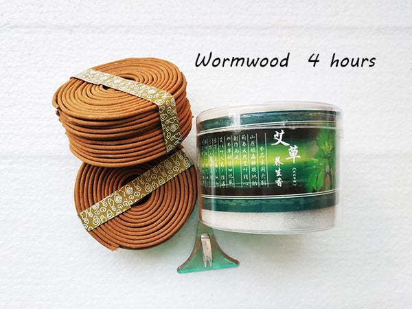 T 48pcs/Box Natural Coil Incense Aromatherapy Fragrance Indoors Indian Buddhist Sandalwood Incense Without Censer - Webster.direct