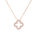 Open Clover Pendant Necklace