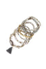 Boho Tassel Charm Bracelet